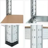 Scaffale per carichi pesanti Relaxdays, A x L x P: 180 x 60 Anteprima dell’immagine prodotto 7