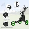 GOPLUS Faltbar Golftrolley mit 3 Rädern, 4 Produktbild-Vorschau 3