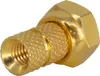 PremiumX 10x F-Stecker 4mm schraubbar 4,0 mm Aufdrehstecker Produktbild-Vorschau 3