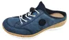 Rieker  Damenschuhe Pantoletten  Blau Freizeit Produktbild-Vorschau 3