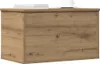 vidaXL Úložný box Artisan dub 60 x 35 x 35 cm materiál na Náhled obrázku produktu 3