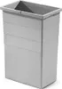 A light gray rectangular trash can insert with horizontal lines. Anteprima dell’immagine prodotto
