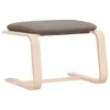 vidaXL Fußhocker Taupe 51x41x40 cm Stoff Produktbild-Vorschau 6