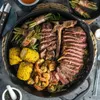 BBQ-Toro Gusseisen Bratpfanne | Ø 34 cm | Mit Griff, Stiel Produktbild-Vorschau 2