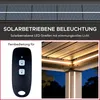 Sunjoy Aluminium Modulare Multi Lamellenpergola mit LED 3x3 Produktbild-Vorschau 5