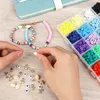 Sada korálok z polymérovej hliny, 3600 kusov plochých Náhľad obrázku produktu 4