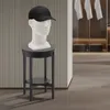 Obvod hlavy figuríny 50 cm Mužský model hlavy (matný bílý) Náhled obrázku produktu 4