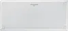 The image shows the bottom view of a white Samsung keyboard. Produktbild-Vorschau