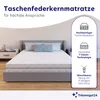 Taschenfederkernmatratze 120x200 cm | Höhe 21 cm | Produktbild-Vorschau 3