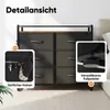 HOKEEPER Kommode, Kommoden mit 6 Schubladen aus Stoff, Produktbild-Vorschau 5