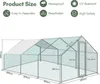 3x6x2m Kurník pro slepice Výběh pro zvířata Výběh pro volný Náhled obrázku produktu 2