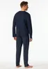 Schiesser pyjamabroek, lange, fijne tricot, donkerblauw, Productafbeelding-voorbeeld 5