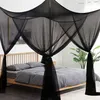 Moskytiéra s baldachýnem na postel se 4 rohovými sloupky, Náhled obrázku produktu 6