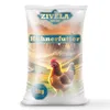 A bag of bird food with a landscape scene and a chicken. Produktbild-Vorschau