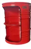 Fassregal Design Regal Ölfass 210L Fass Möbel Rot Fassmöbel Produktbild-Vorschau 1