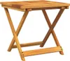 vidaXL Składany stolik ogrodowy 50x50x50 cm z litego drewna Podgląd zdjęcia produktu 6