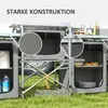 Outsunny Campingküche klappbar, Outdoor Küche mit Produktbild-Vorschau 7