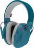 A pair of blue and gray children's earmuffs. Náhled obrázku produktu