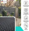 NYVI Polyrattan Sichtschutzstreifen Privafence Braun und Produktbild-Vorschau 3