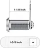 5 Stück 28.5mm Briefkastenschloss Gleichschliessend Produktbild-Vorschau 5
