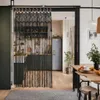 COZYOR Makramee-Vorhang, mit Holzösen Boho Vorhang Produktbild-Vorschau 3