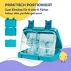 Schmatzfatz Junior Brotdose für Kinder mit Fächern, Bunte Produktbild-Vorschau 4