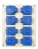 RoadEu Stromverteiler 16A - Wandverteiler 8x 230V 16A Produktbild-Vorschau 2