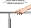 Jiubiaz Treppengeländer Edelstahl Geländer Balkongeländer Ø Produktbild-Vorschau 7