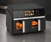 Fritéza na horúci vzduch 10 l, dvojkomorová, Air Fryer, 2x5 Náhľad obrázku produktu 13