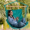 Outtec® Hängesessel mit 3 Kissen - 100x130x75cm, bis 140 kg Produktbild-Vorschau 6