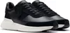 A pair of black Clarks sneakers with white soles, shown from a slightly elevated side angle against a white background. Podgląd zdjęcia produktu