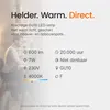 Kobi LED Spot PAR16 GU10 Helder - 7W 600lm 4000K - Productafbeelding-voorbeeld 3