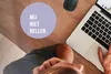 MuchoWow® Mauspad Mousepad Zitate - Sprichwörter - Ruf mich Produktbild-Vorschau 3