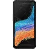 A smartphone with a colorful wallpaper displayed on its screen. Produktbild-Vorschau