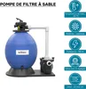 Pieskový filtračný systém Wiltec 750 W s filtračnou nádržou Náhľad obrázku produktu 9