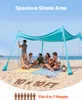 Tente de plage VEVOR avec protection solaire (UPF 50+) 3 x Voir les images du produit 2