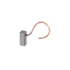 A single carbon brush with a copper wire attached, isolated on a white background. Produktbild-Vorschau