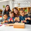 100x papier kraft DIN A4 brązowy wykonany z naturalnego Podgląd zdjęcia produktu 3