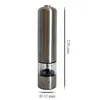 2er Set Elektrische Gewürzmühle Pfeffermühle Salzmühle Produktbild-Vorschau 4