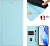 Litchi Leder Handyhülle für Samsung Galaxy S25 Wallet Produktbild-Vorschau 6