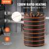 A product image showing a heating barrel with graphics and text highlighting its features. Produktbild-Vorschau