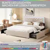 Fortuna Lai Polsterbett 140x200 cm mit LED-Beleuchtung und Produktbild-Vorschau 4