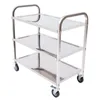 Chariot de service 3 étages Chariot de cuisine inox Chariot Voir les images du produit 4
