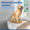 WENKO Sedile WC Bambù Scuro Coperchio WC Bicchieri WC Bagno Anteprima dell’immagine prodotto 17