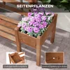 Outsunny Gartenbank 2-Sitzer Sitzbank Holzbank Balkonbank Produktbild-Vorschau 5