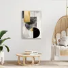 Leinwandbild Geometrischer Minimalismus 40x60 Feeby Gold Produktbild-Vorschau 2