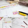 Wochenplaner Block inkl. Habit Tracker - 50 Blatt Produktbild-Vorschau 3