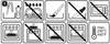 A grid of instructional icons related to product care and usage. Podgląd zdjęcia produktu