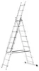Drabina aluminiowa z opcją na schody 3x9 HIGHER 5,06m Hobby Podgląd zdjęcia produktu 2