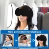 INF Poduszka podróżna z maską na oczy bawełniana 360° Podgląd zdjęcia produktu 2